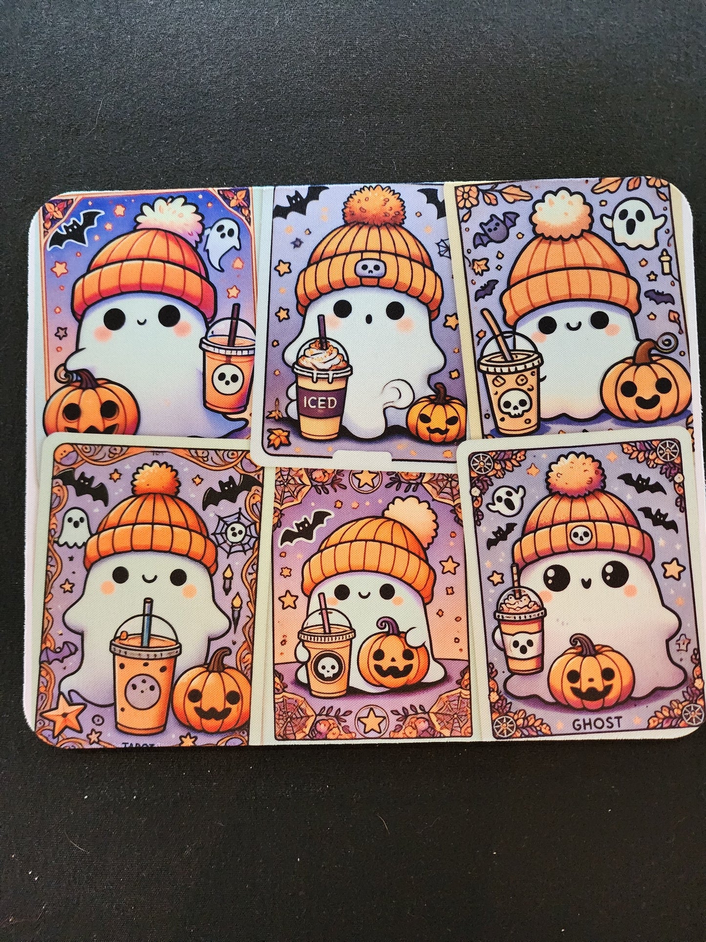 Sweater Hat Ghosty Mousepad