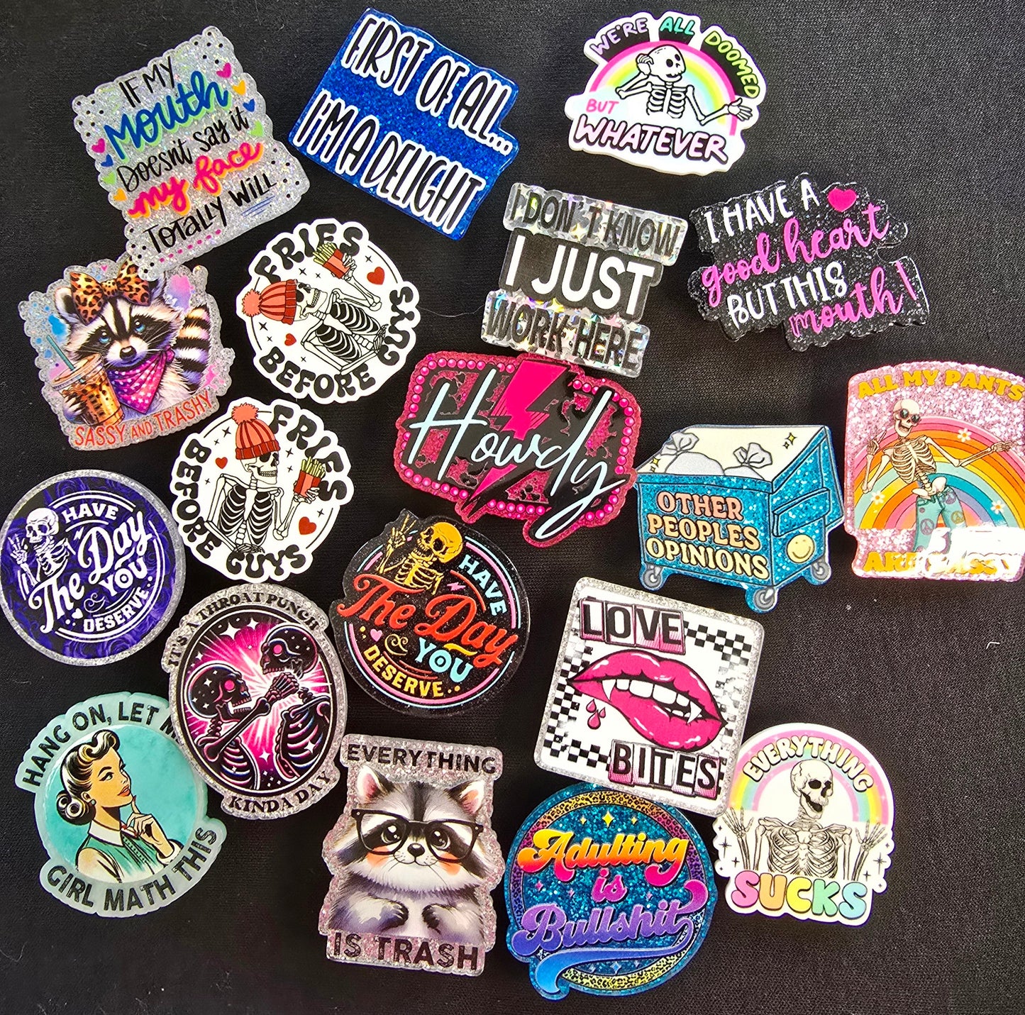 Bogg Bag Charm-Everything is Trash