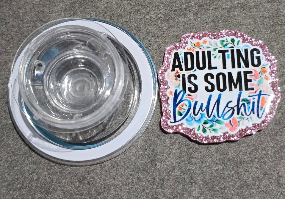 Magnetic Phone Grips – Adulting Is Some Bullshit