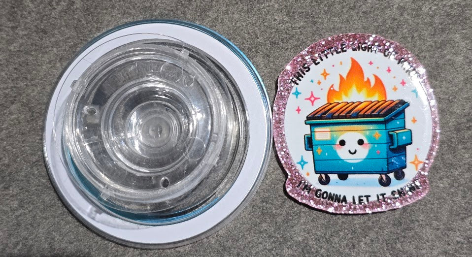 Magnetic Phone Grips – Dumpster Fire