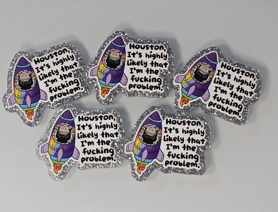 Houston Im Fucking The Problem Magnet