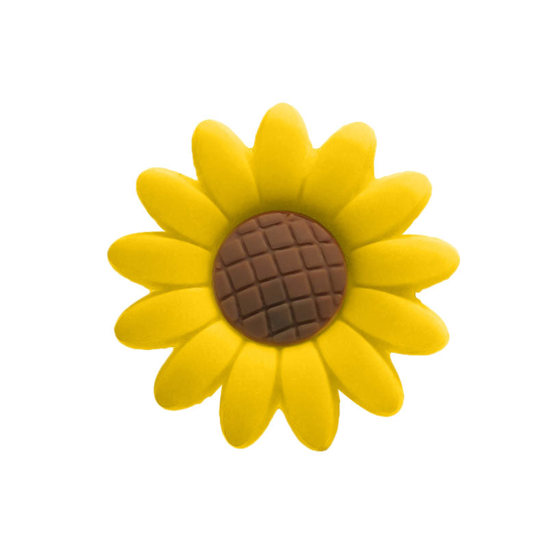 Sunflower Shoe Charm