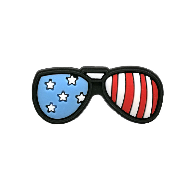 America Sunglasses Shoe Charm