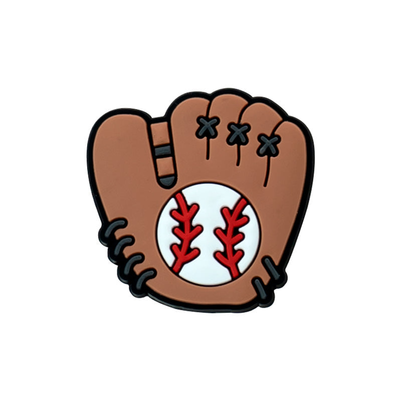 Shoe Charms - Baseball Mit