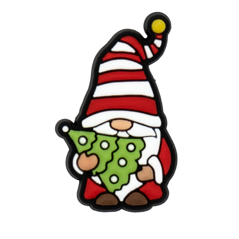 Christmas Gnome Shoe Charm