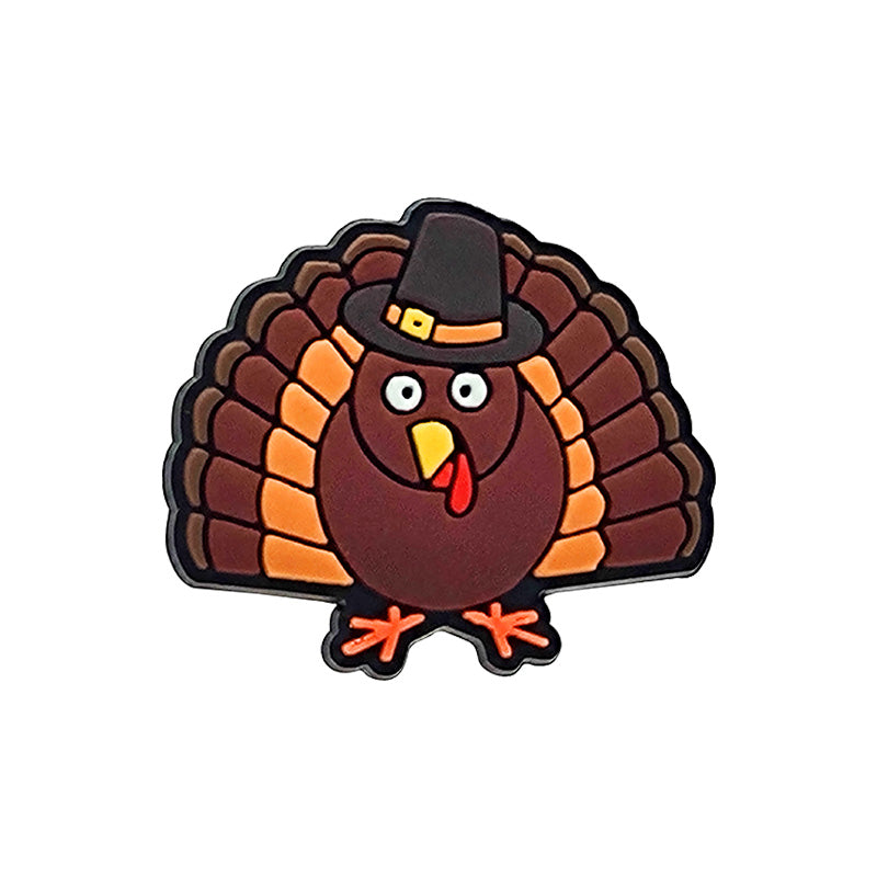 Turkey Shoe Charm