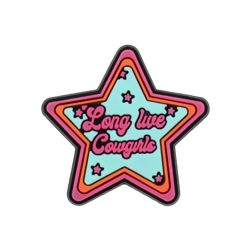 Long Live Cowgirls Shoe Charm