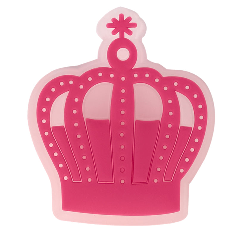 Pink Crown LED Shoe Charm