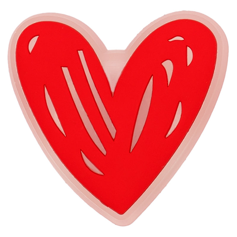 Heart LED Shoe Charm