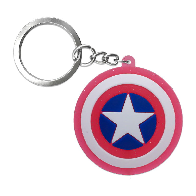 Charm Keychains- America Shield