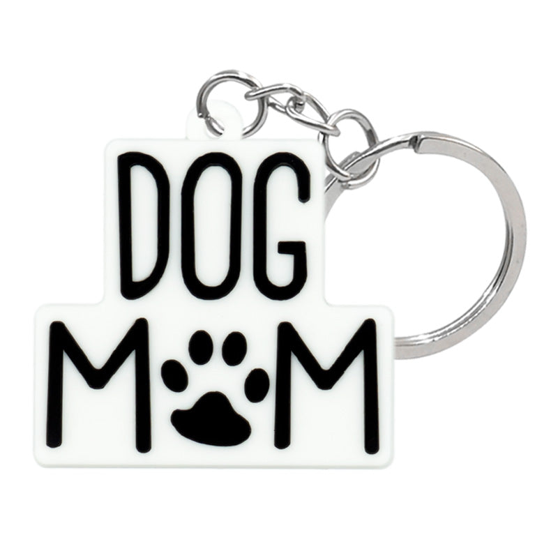 Charm Keychains- Dog Mom