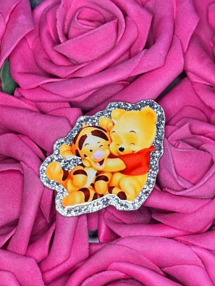 Acrylic Bogg Bag Charms - Bear and Tiger