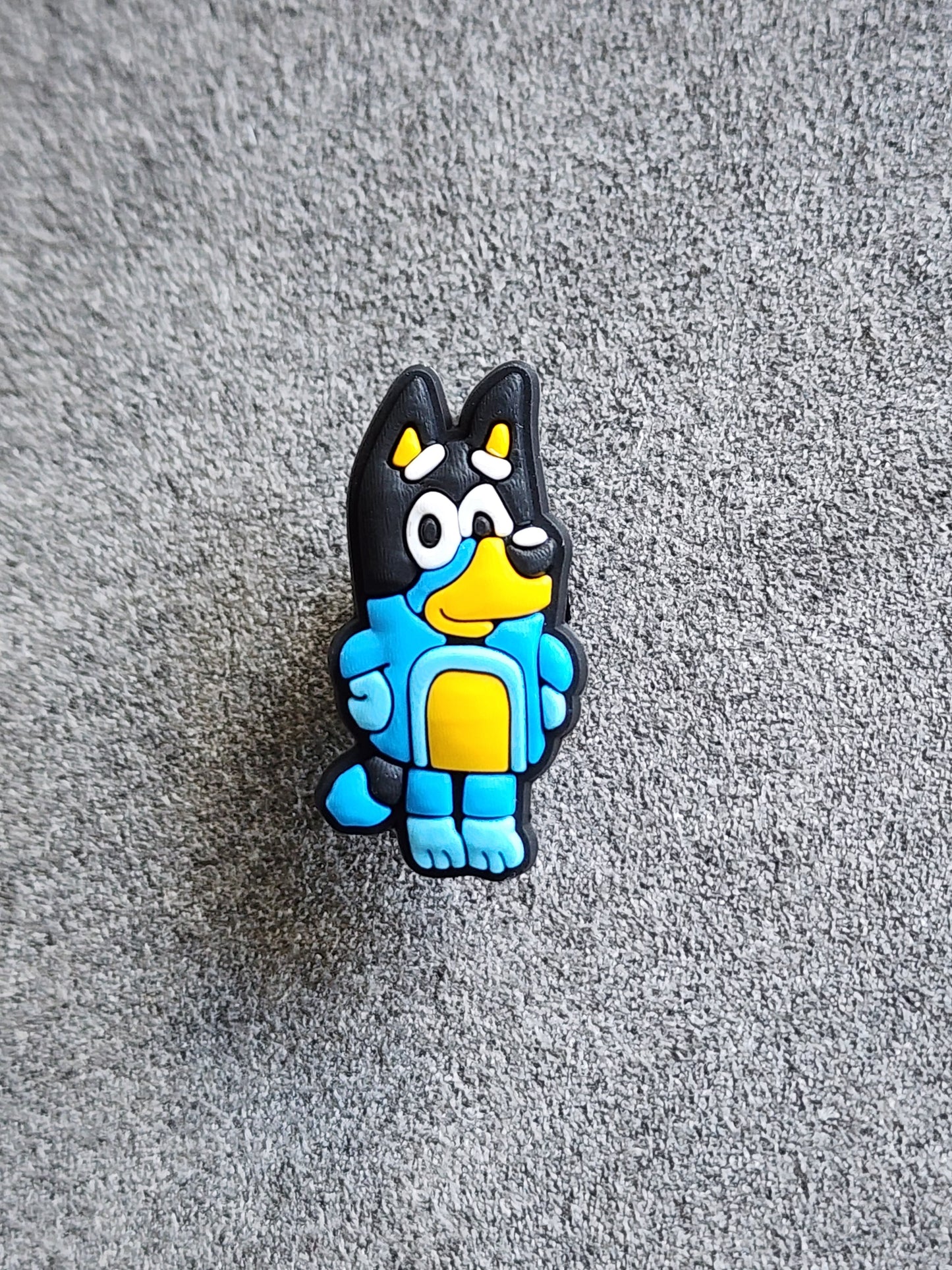 Blue Dog Shoe Charms