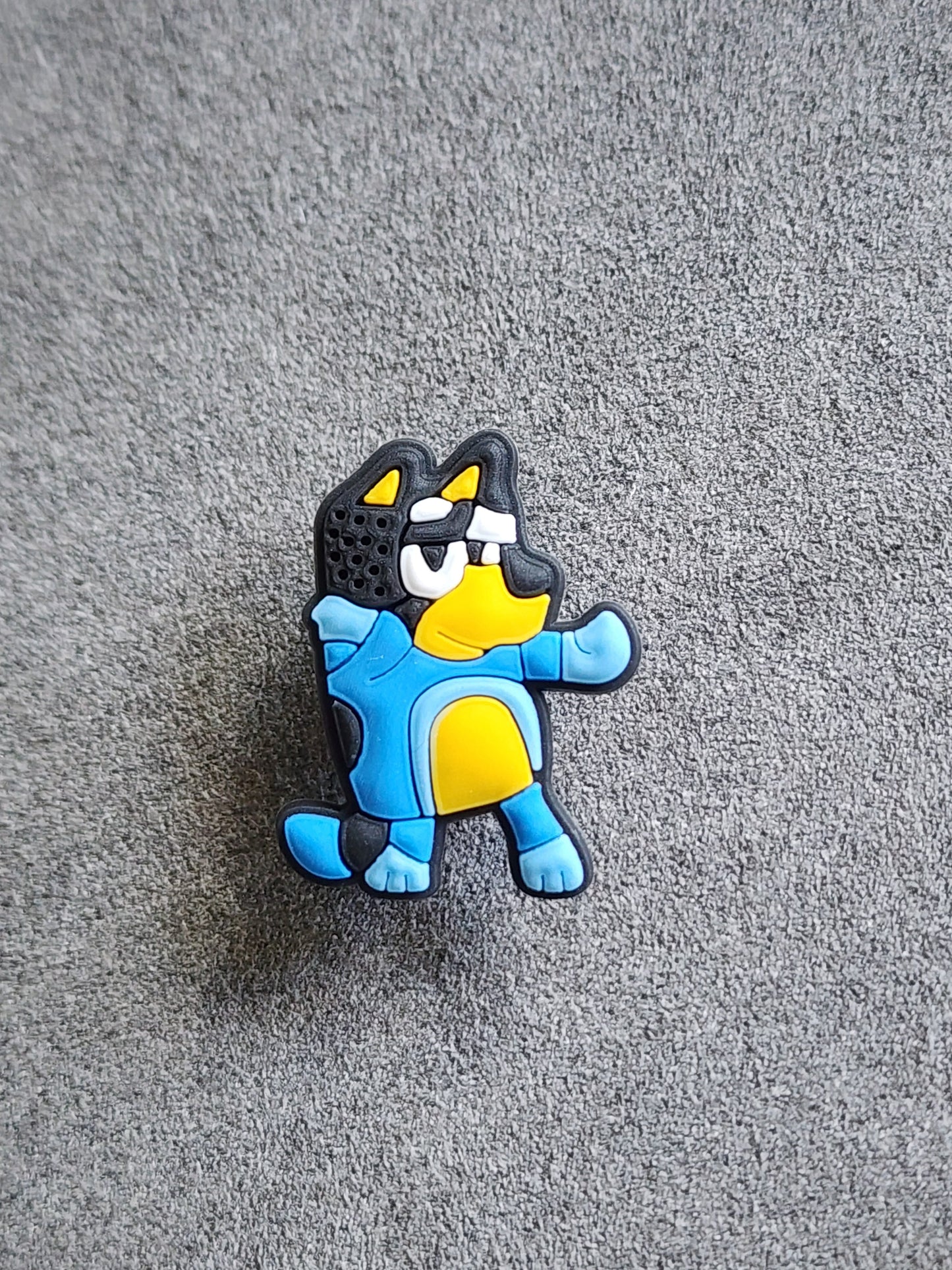 Blue Dog Shoe Charms