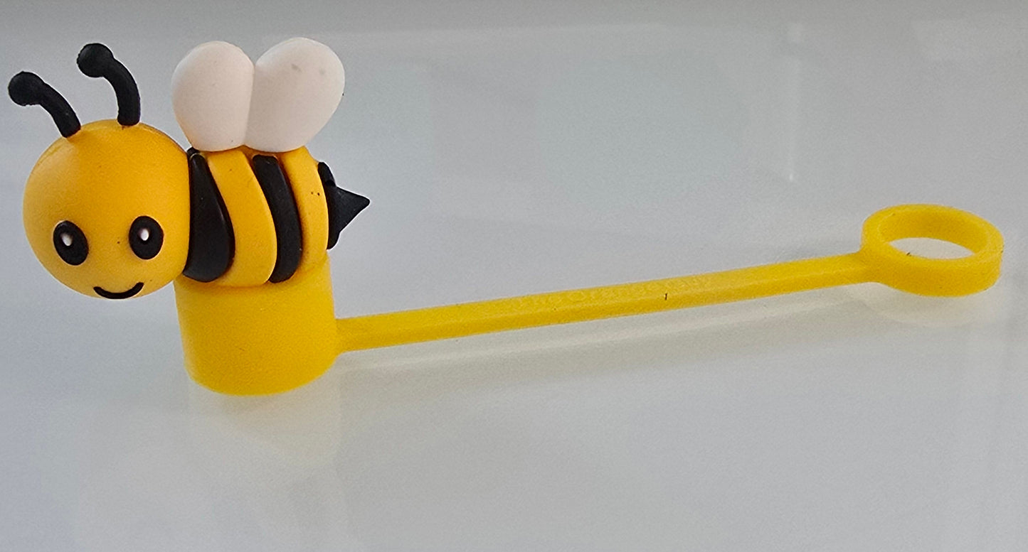 3D Straw Toppers- Bee