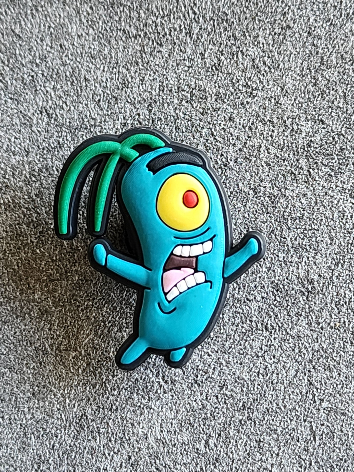 Mr. Yellow Square Pants Shoe Charms