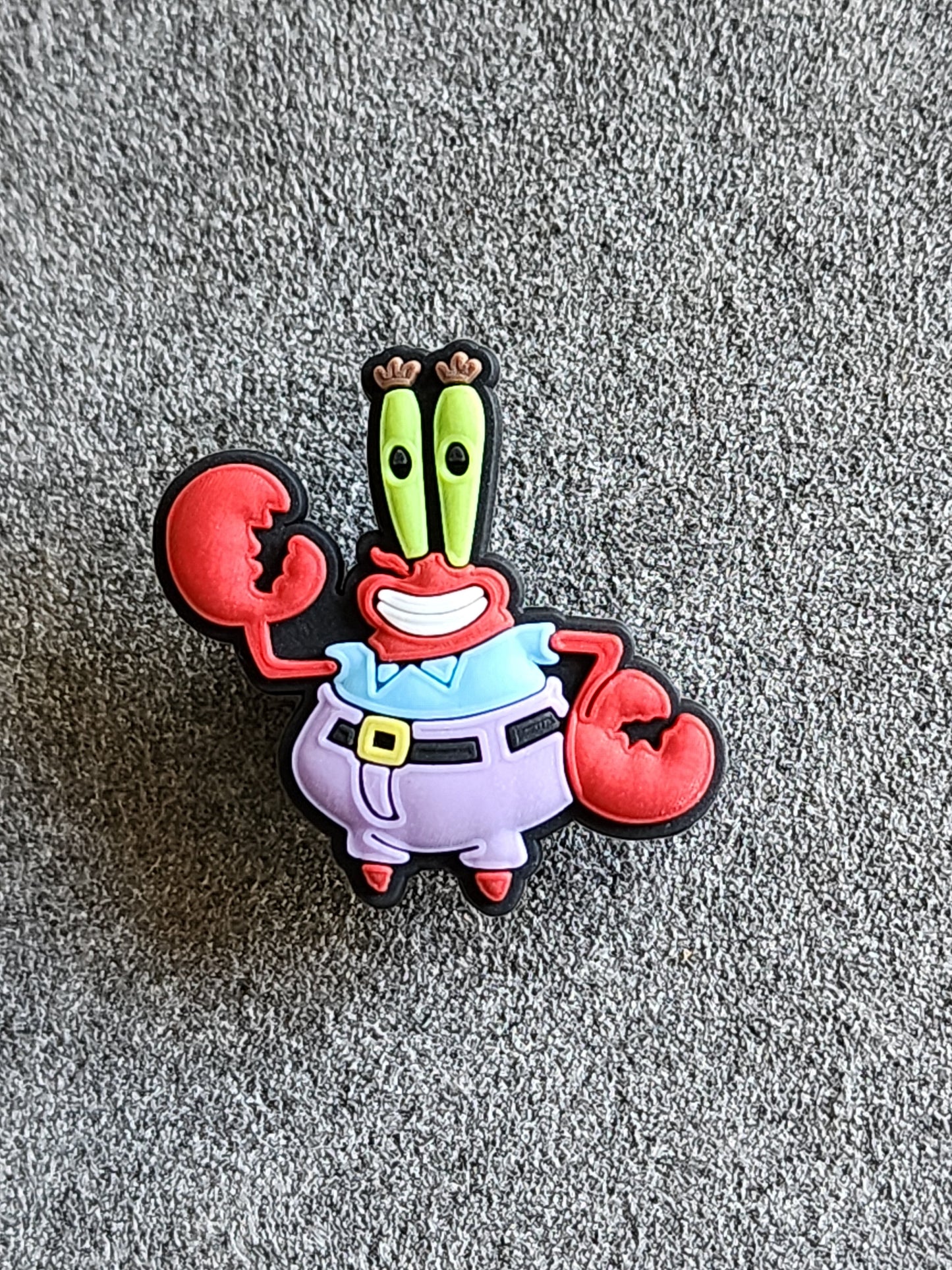 Mr. Yellow Square Pants Shoe Charms