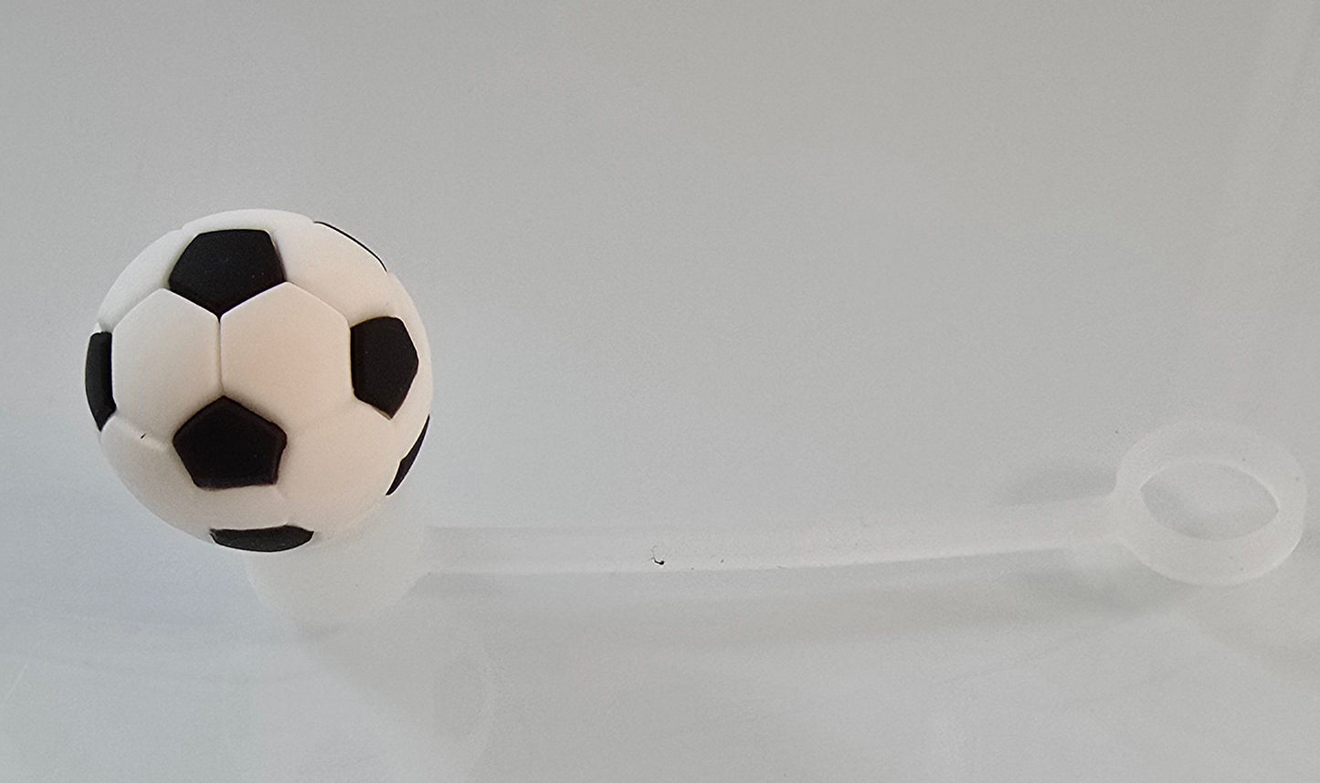 3D Straw Toppers- Soccer Ball ⚽️