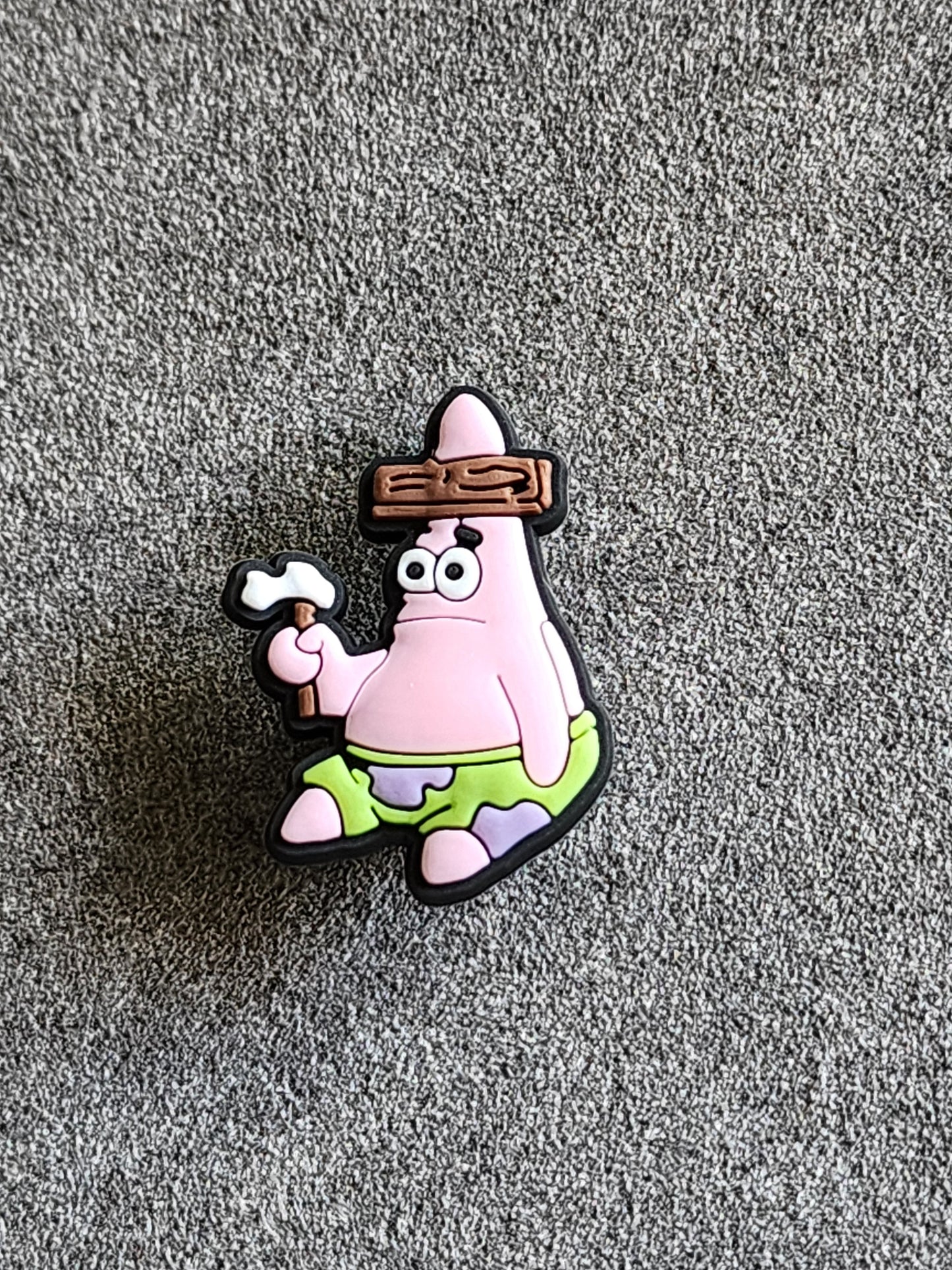 Mr. Yellow Square Pants Shoe Charms