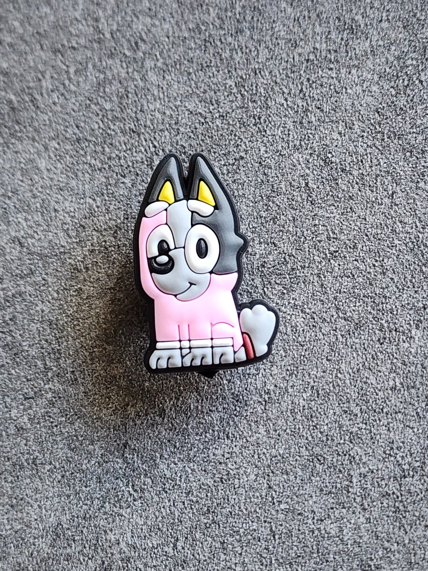 Blue Dog Shoe Charms