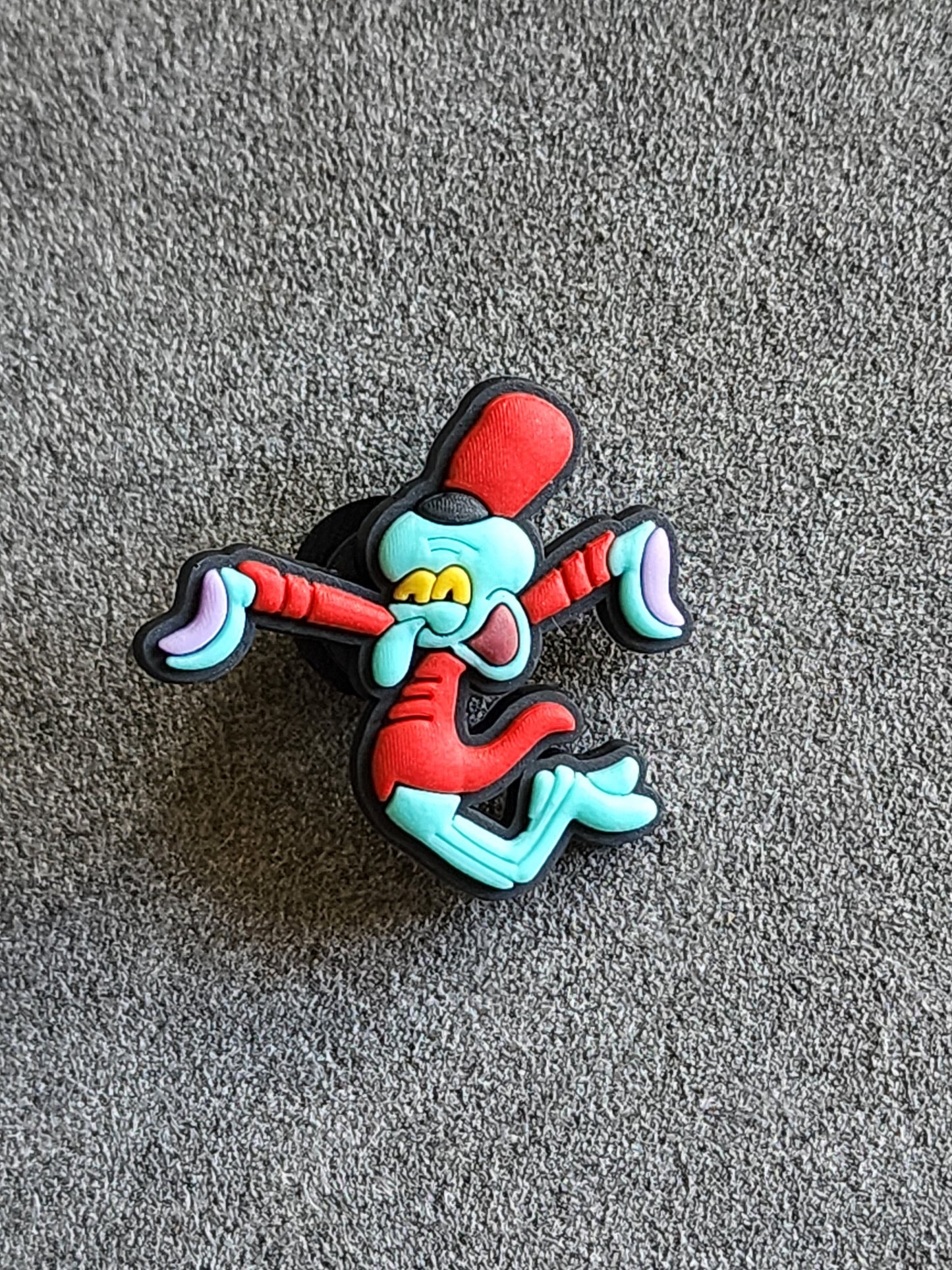 Mr. Yellow Square Pants Shoe Charms