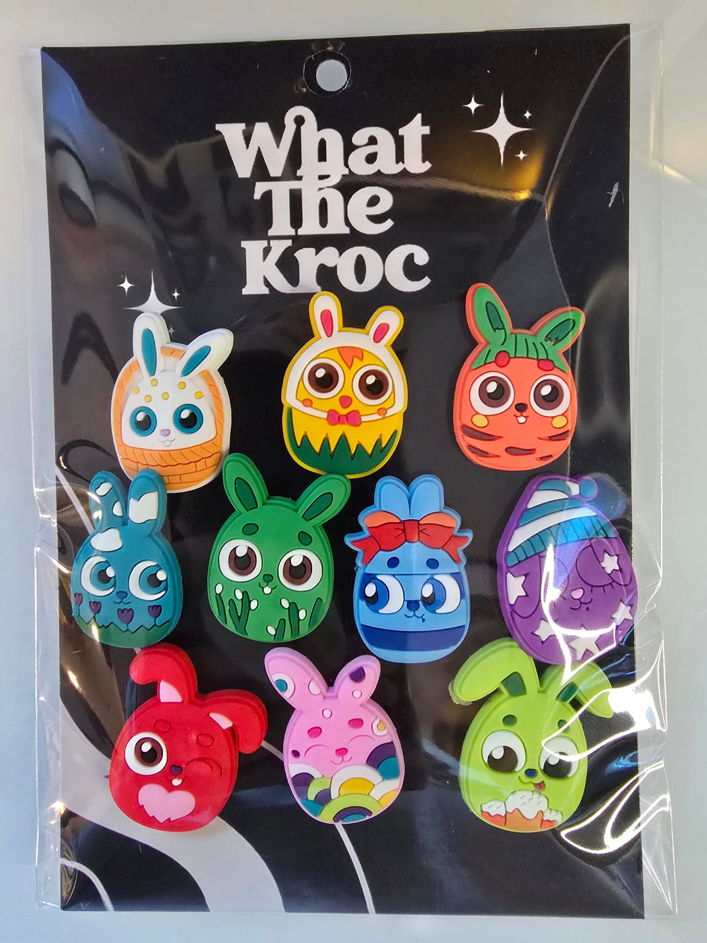 Easter Bunny Egg Shoe Charm Bundle