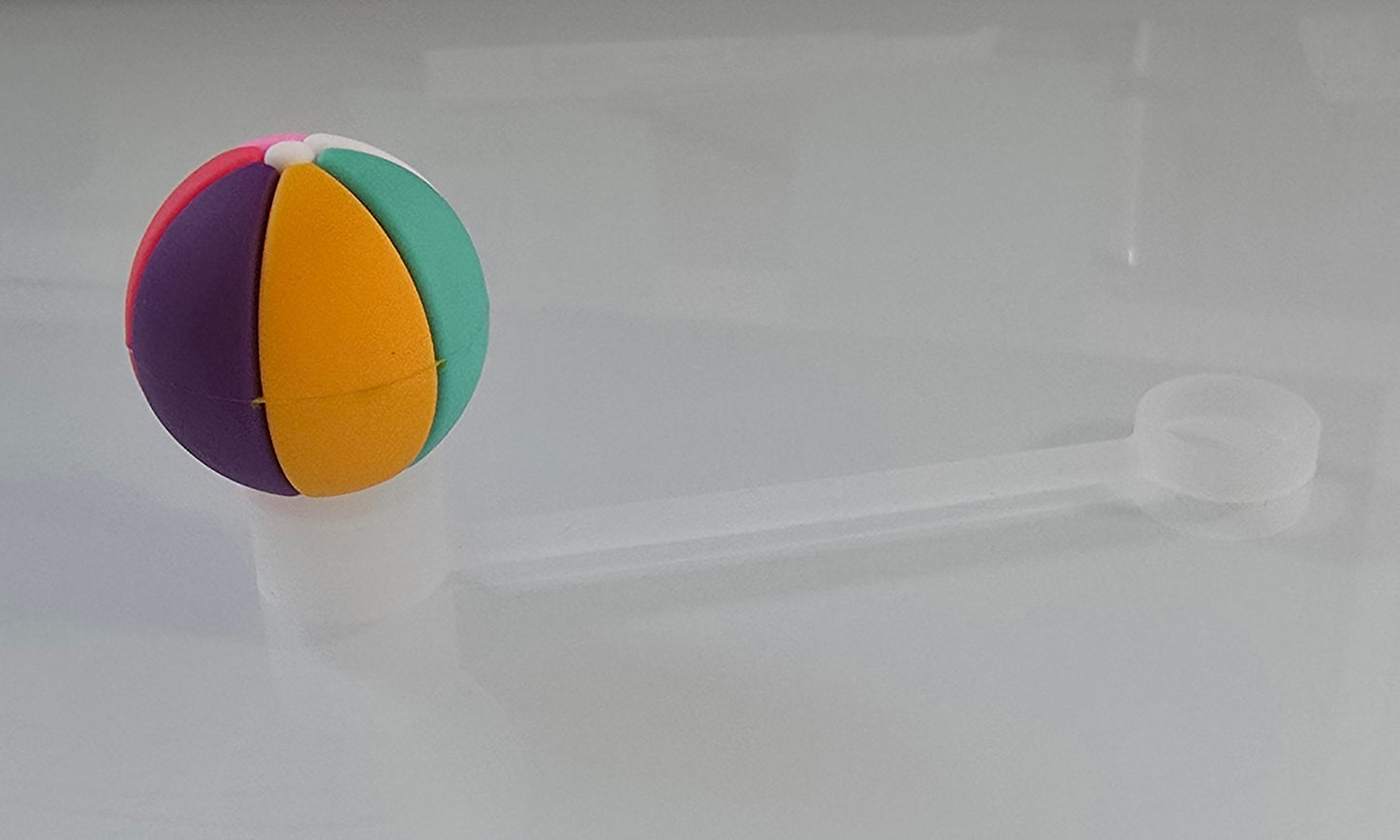 3D Straw Toppers- Beachball