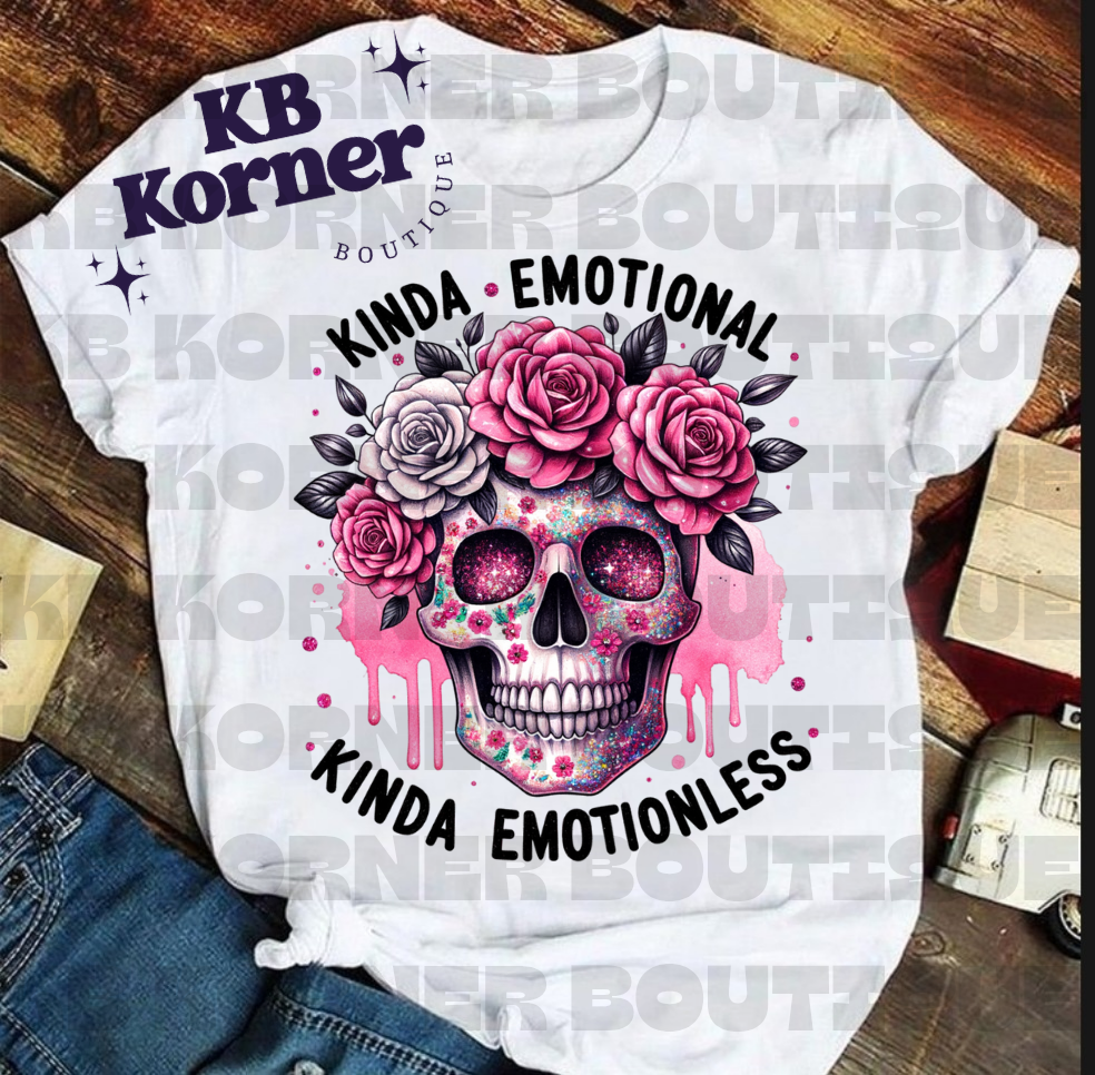 Graphic Tee-Kinda Emotional Kinda Emotionless