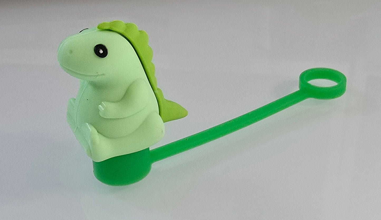 3D Straw Toppers- Dino
