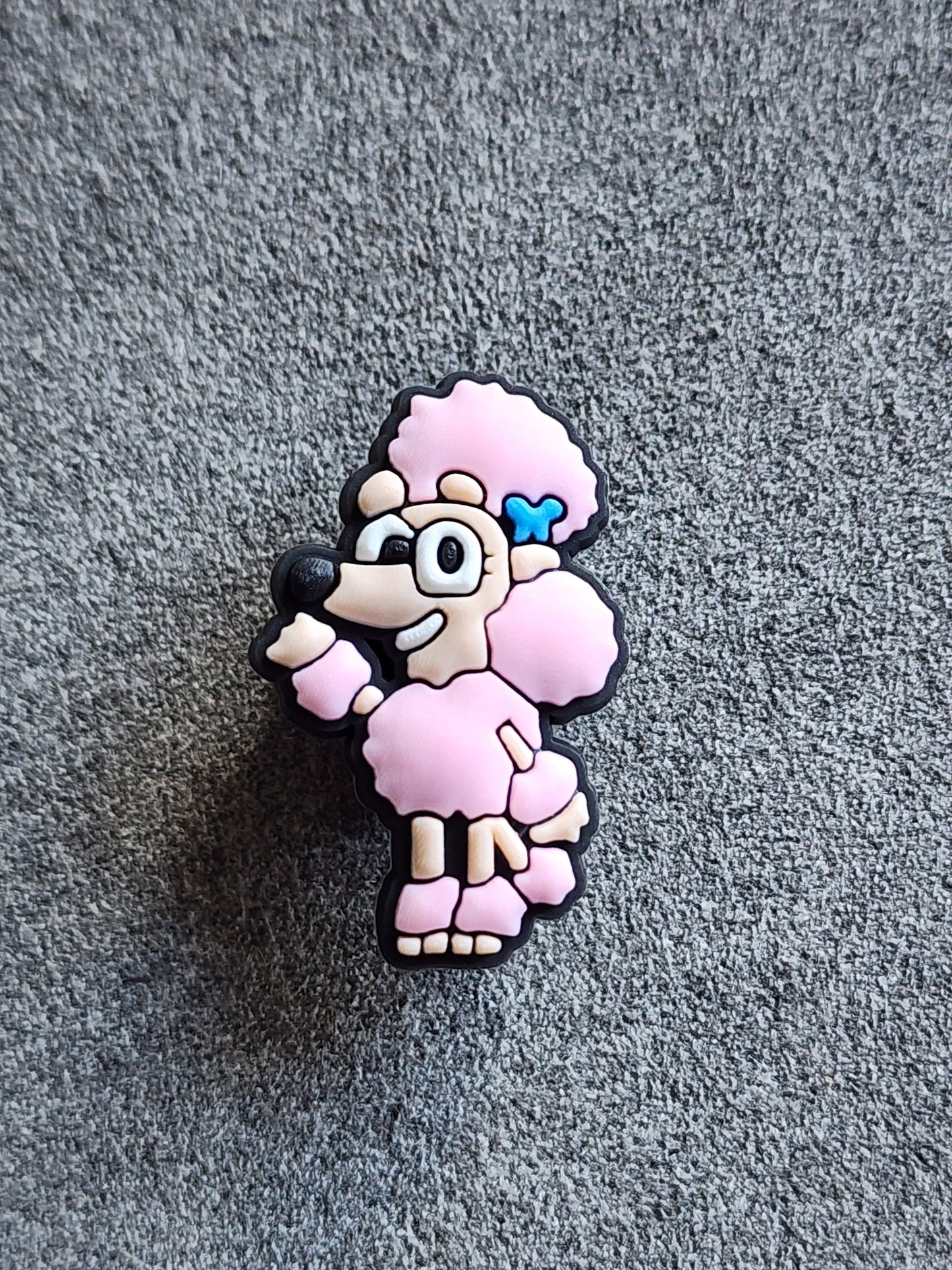 Blue Dog Shoe Charms