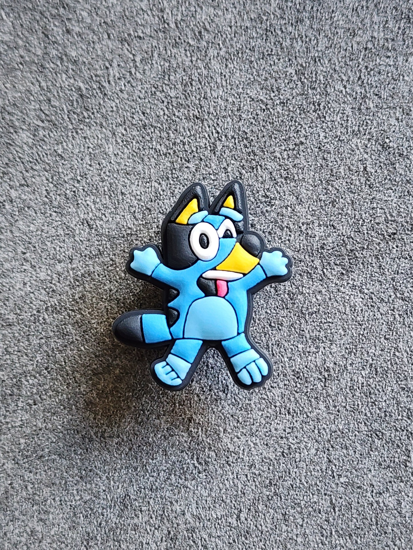 Blue Dog Shoe Charms