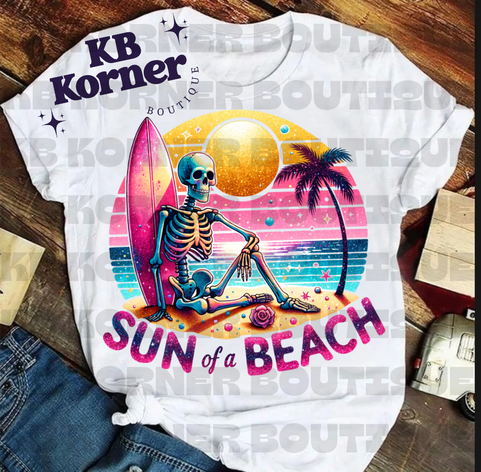 Graphic Tee-Sun of a Beach