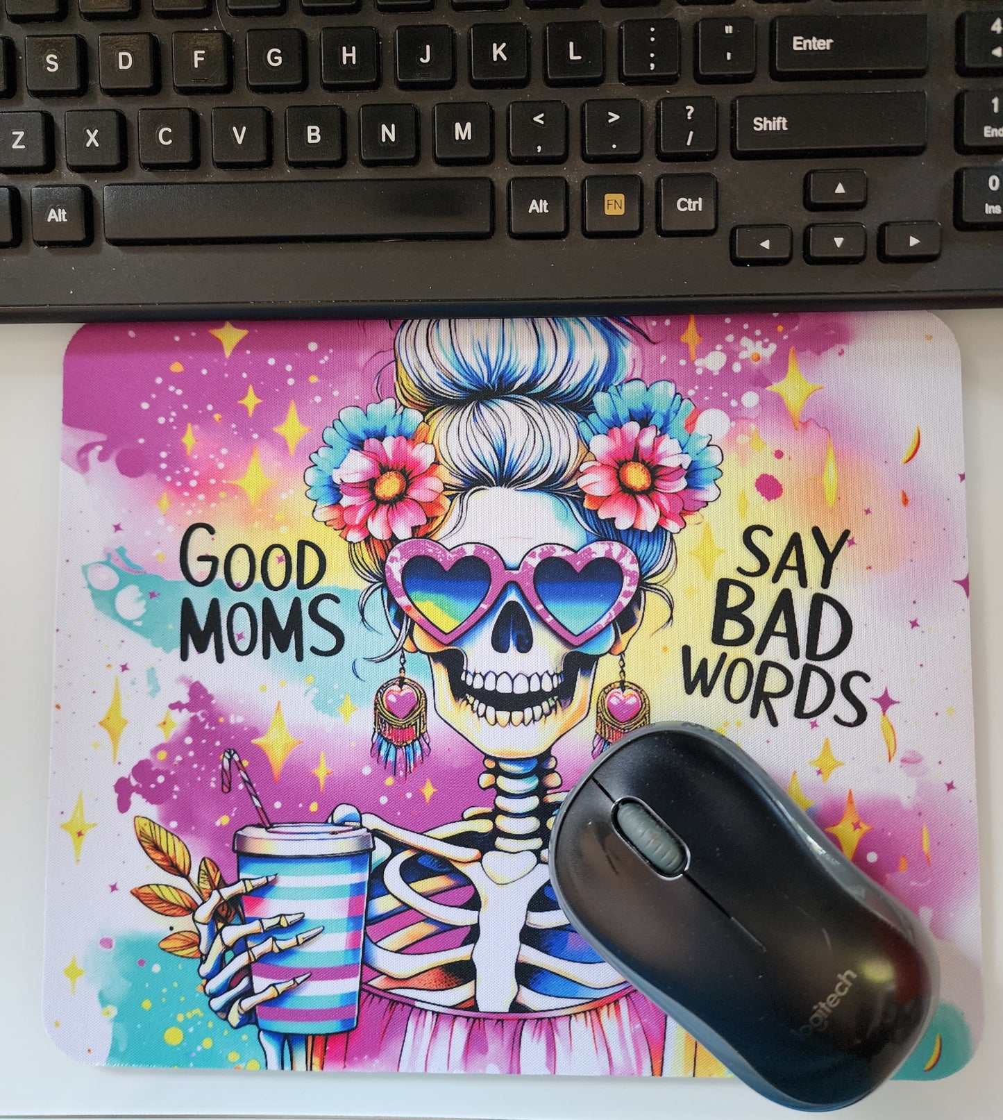 Good Mom's Say Bad Words Mousepad
