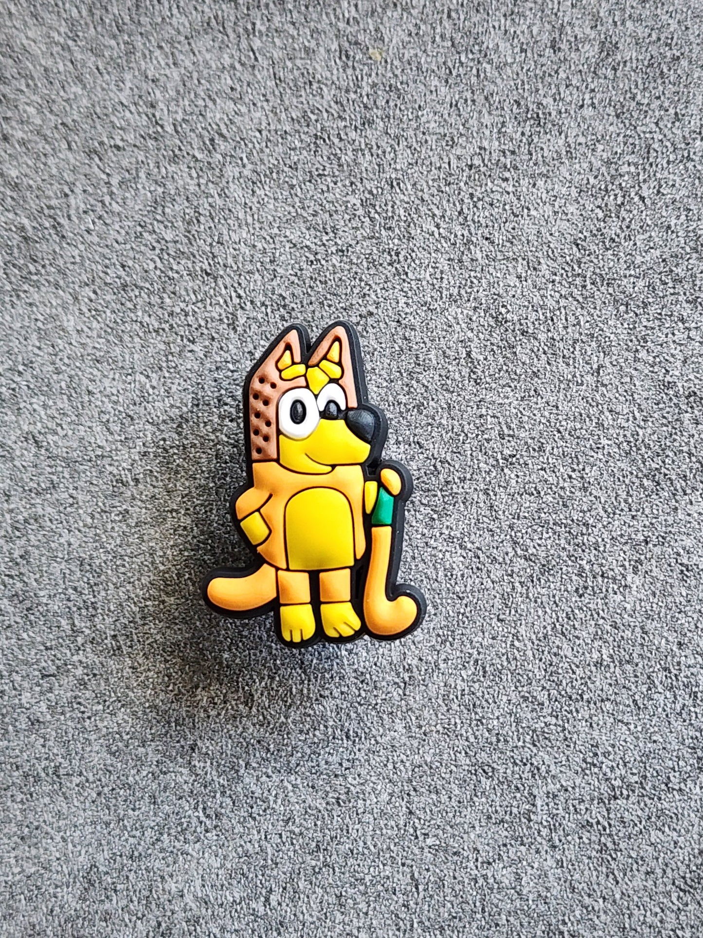 Blue Dog Shoe Charms