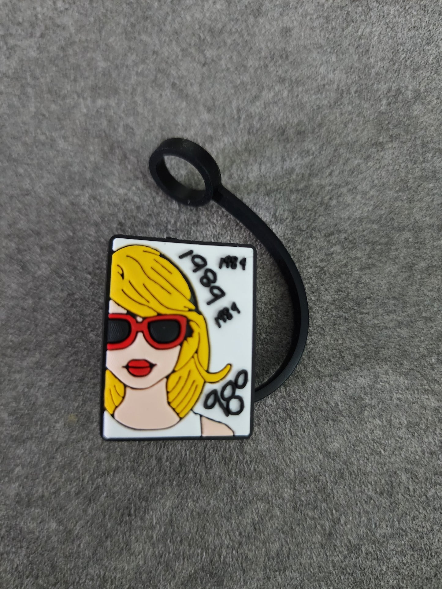 Straw Toppers-Taylor Swift Red Sunglasses