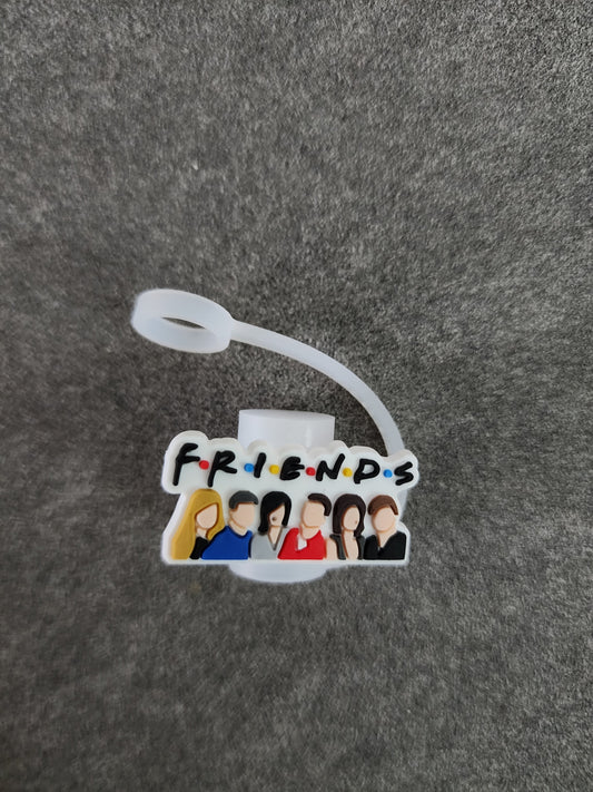 Straw Toppers-Friends