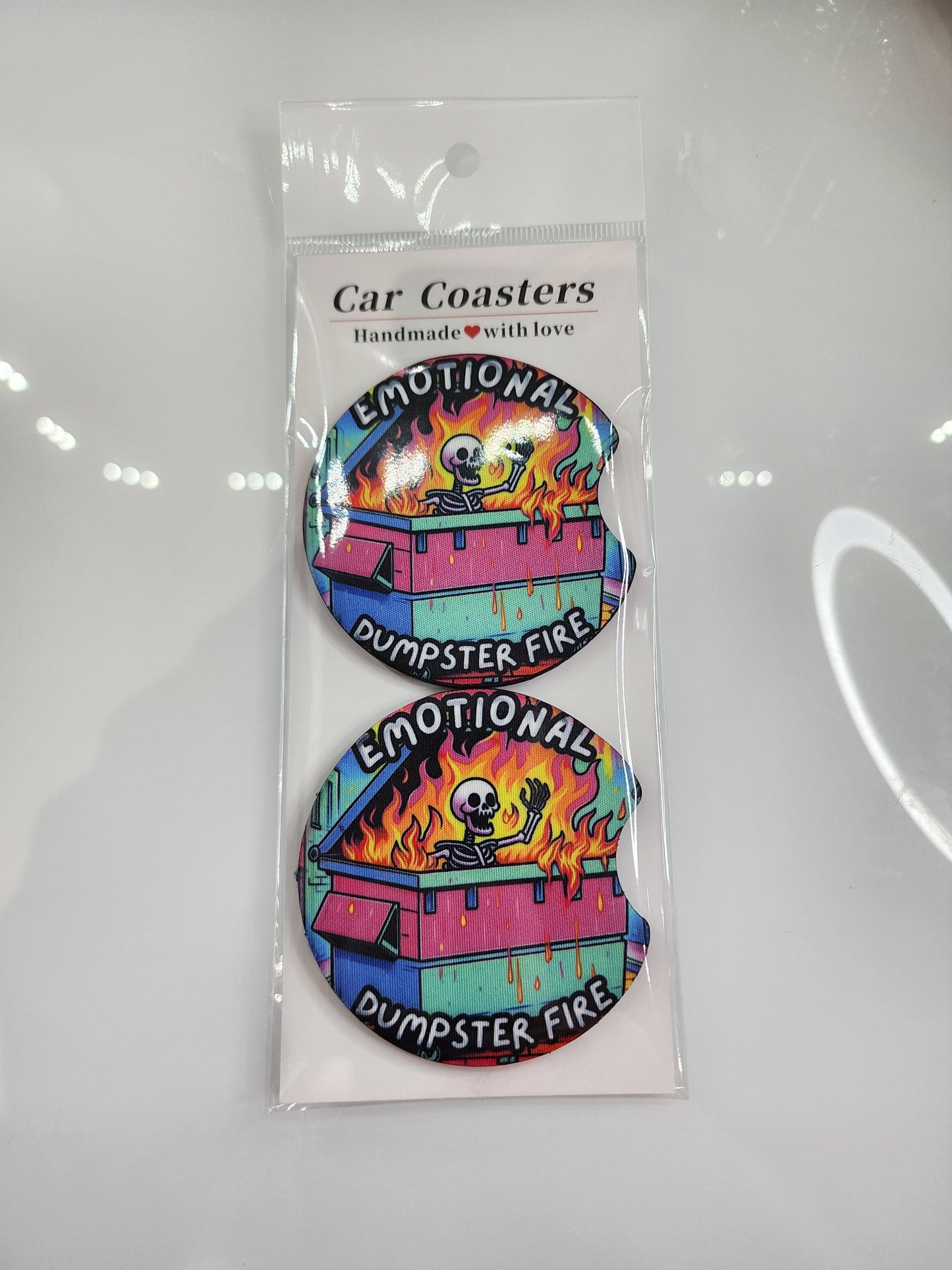 Car Coaster- Emotional Dumpster