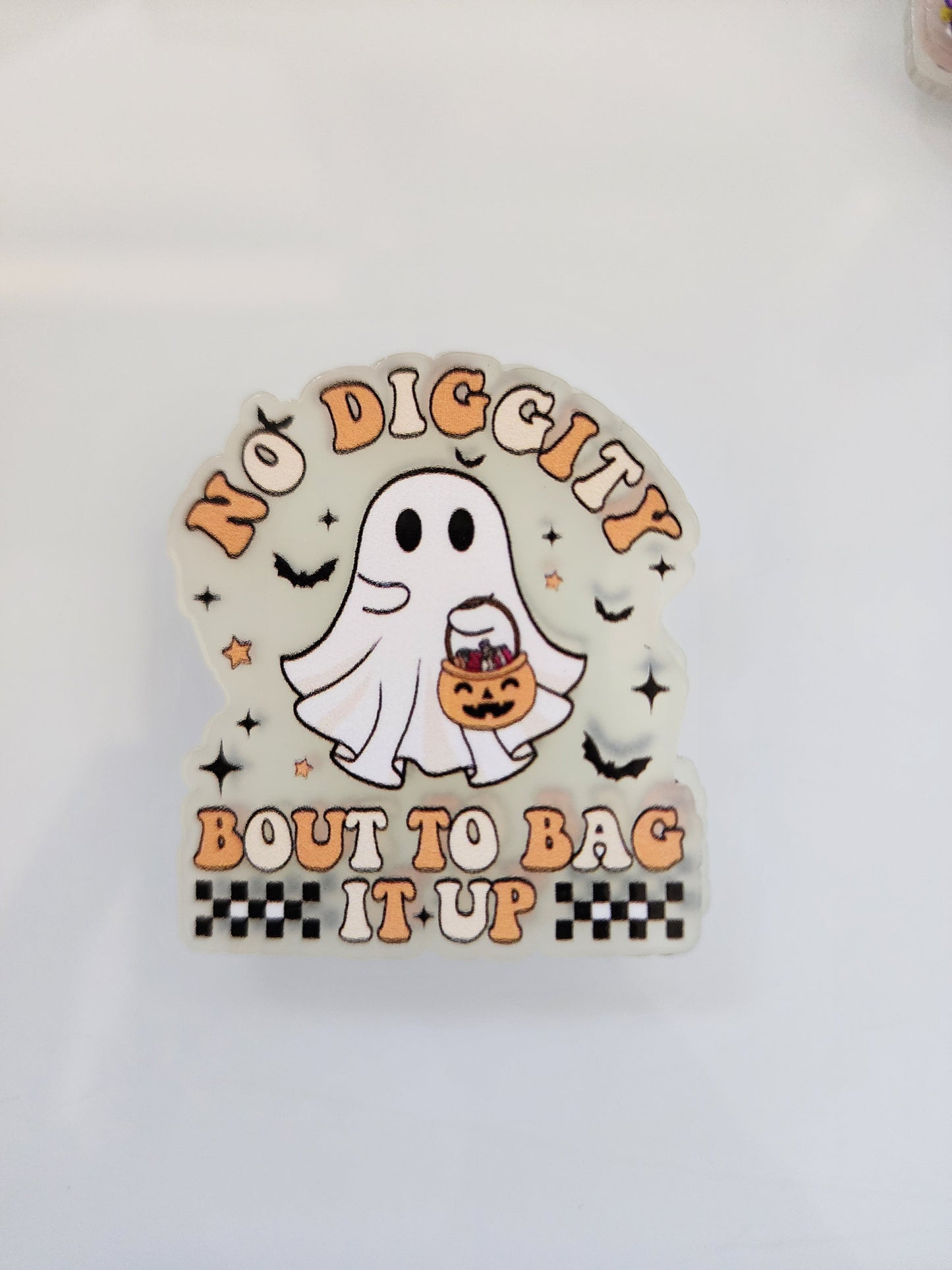 Halloween-Fall Style Bogg Bag Charms