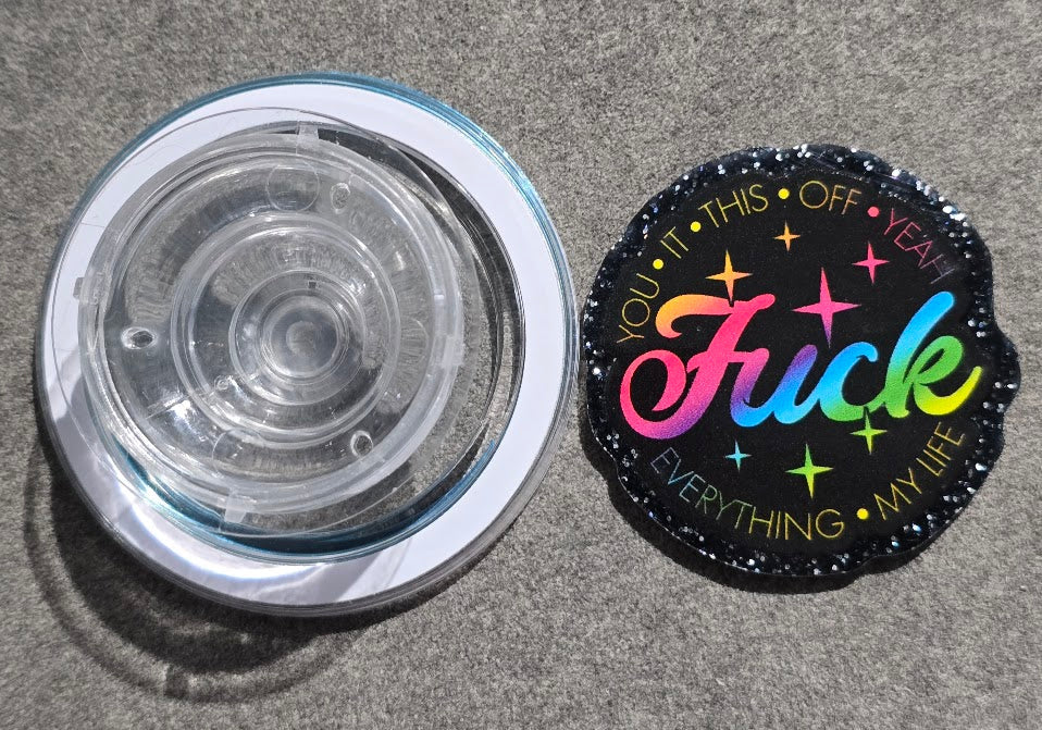 Magnetic Phone Grips – Fuck Everything