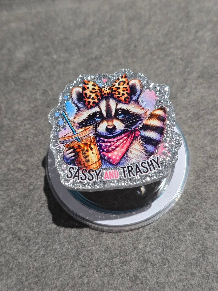 Magnetic Phone Grips – Sassy and Trashy