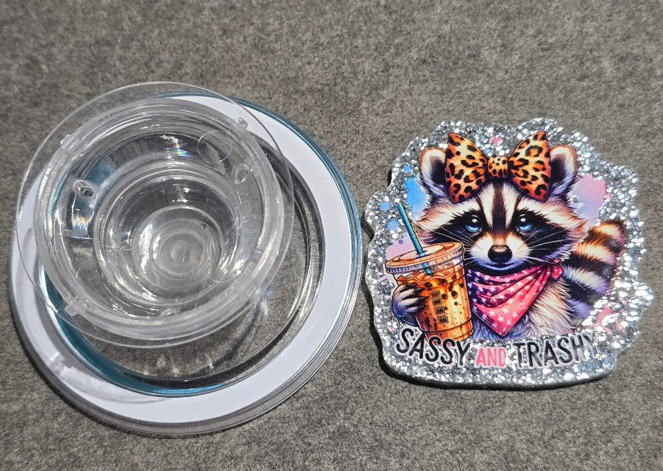 Magnetic Phone Grips – Sassy and Trashy