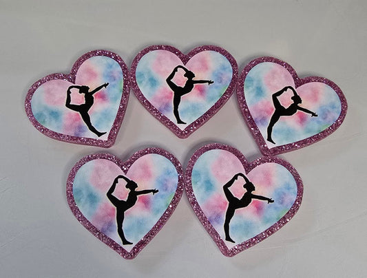 Heart Gymnastics Magnet