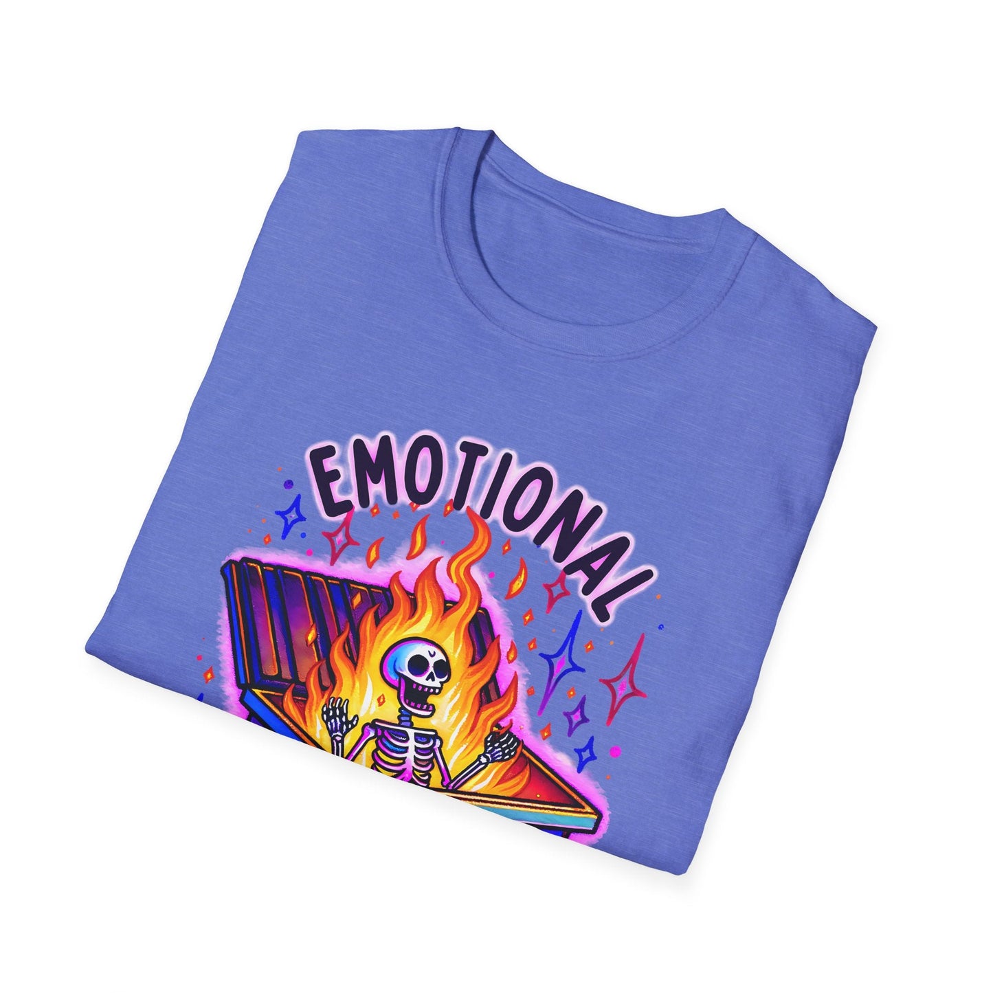 Emotional Dumpster Fire Unisex Softstyle T-Shirt