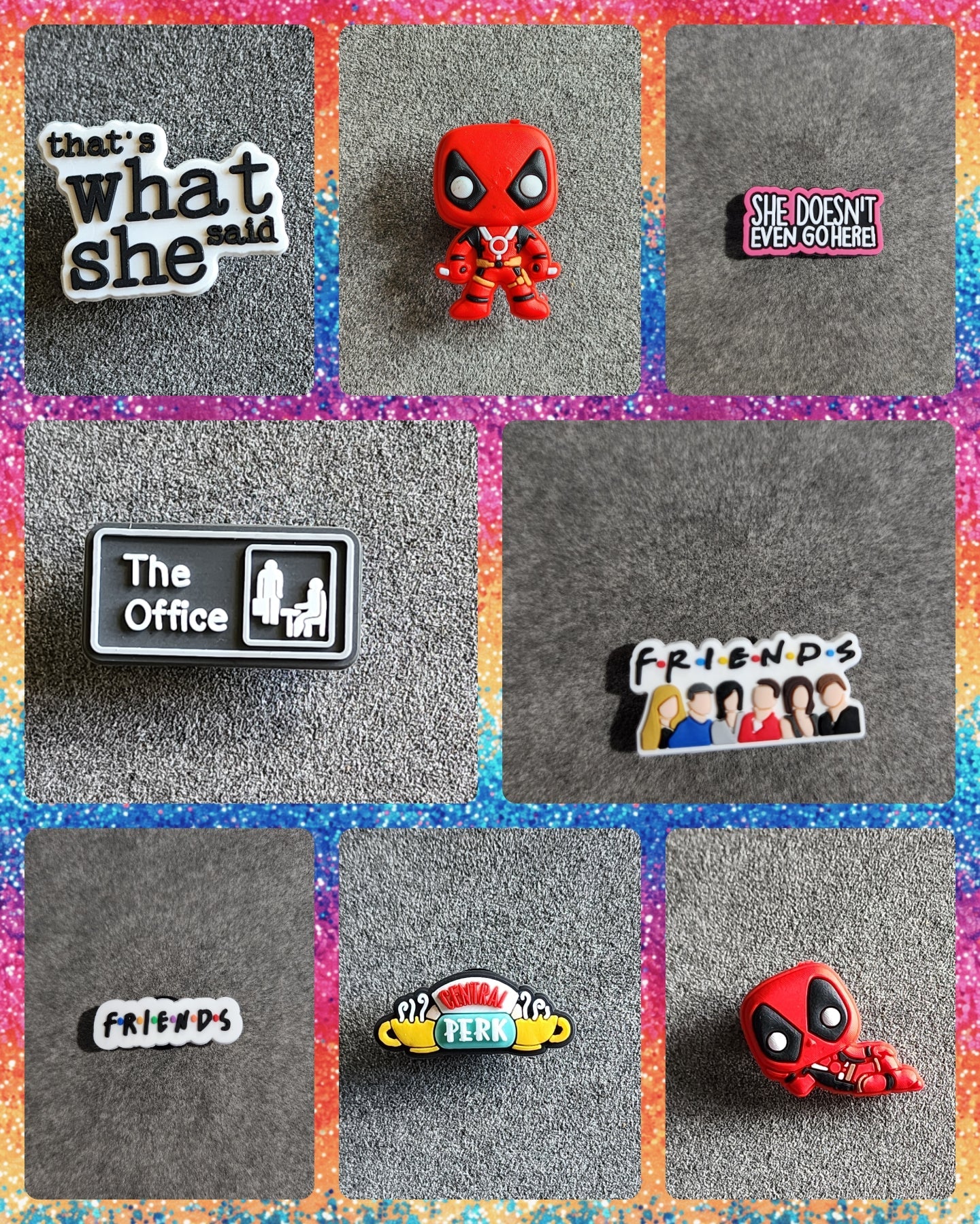 TV/Movie Shoe Charms