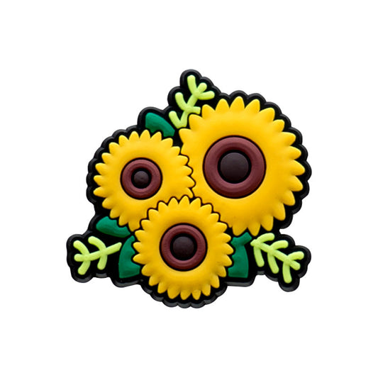 Sunflowers Shoe Charm
