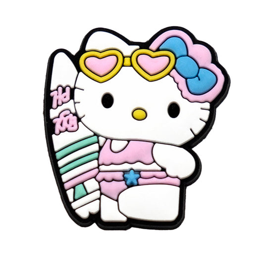 Shoe Charms - Beach Kitty