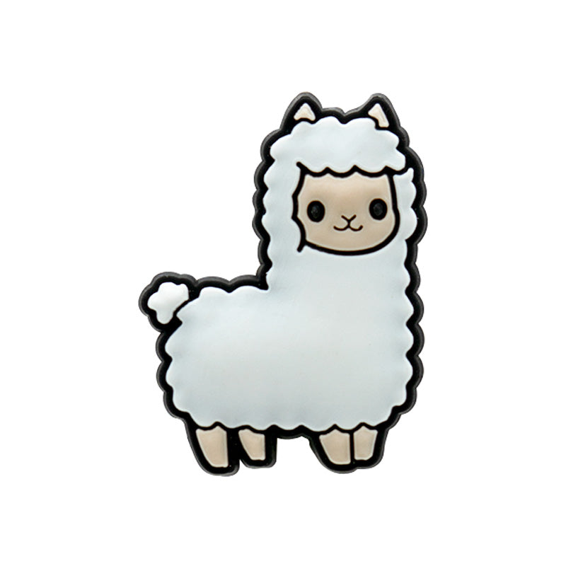 Llama Croc Charm