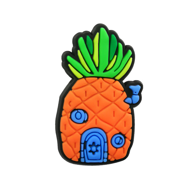 Pineapple Under The Sea Croc Charm