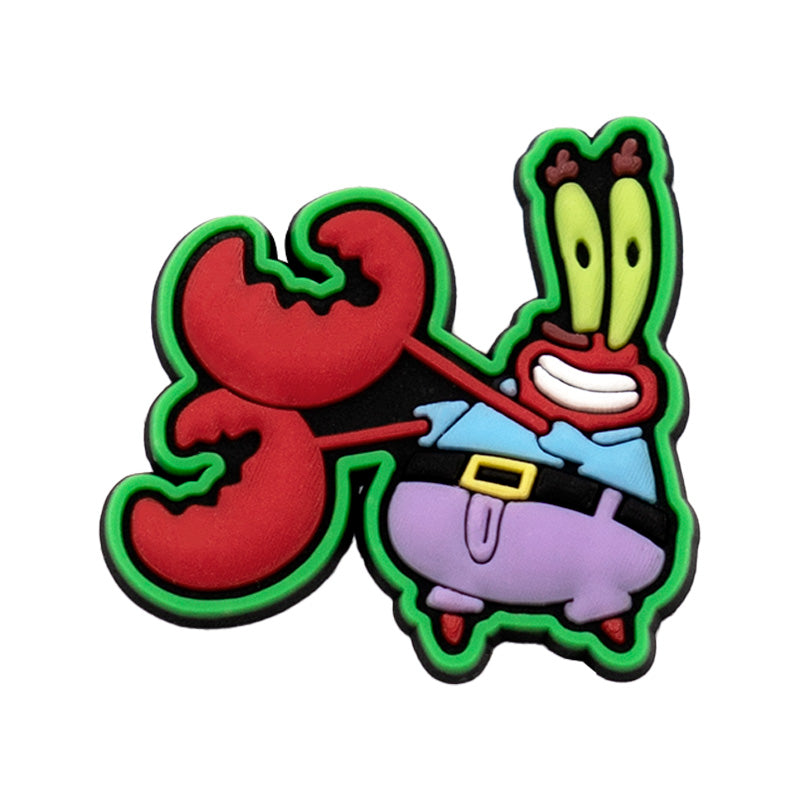 Mr.Krabs Shoe Charm