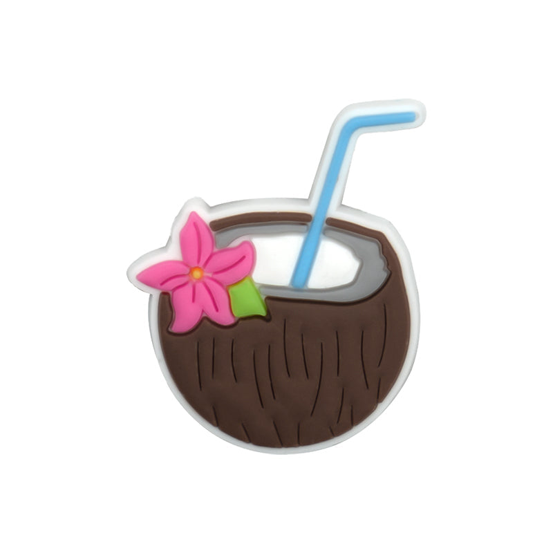 Shoe Charms - Coconut Drink
